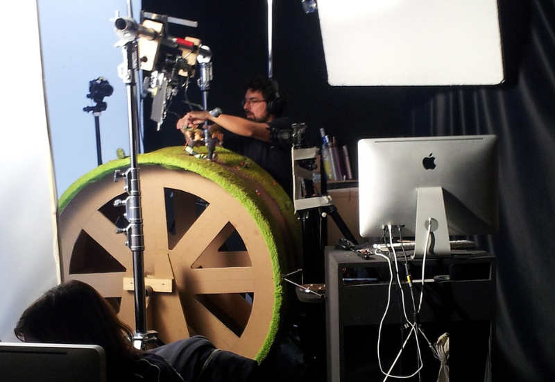 Como é feita uma animação em stop-motion?