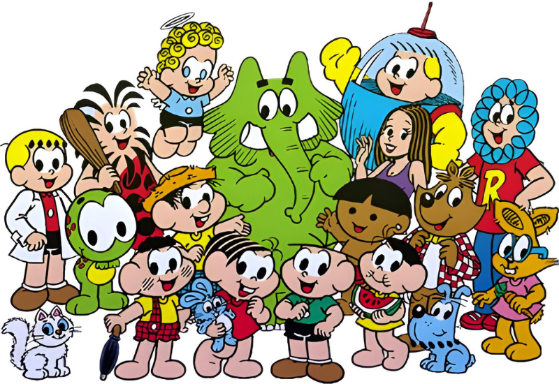 Chuck Billy e mais: como são os nomes da Turma da Mônica em inglês