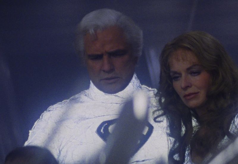 Marlon Brando em Superman O Filme