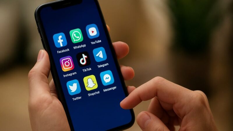 As redes sociais mais populares do mundo em 2025