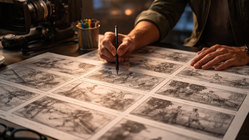 O que é Storyboard no mundo de filmes e séries?