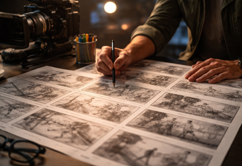 O que é Storyboard no mundo de filmes e séries?