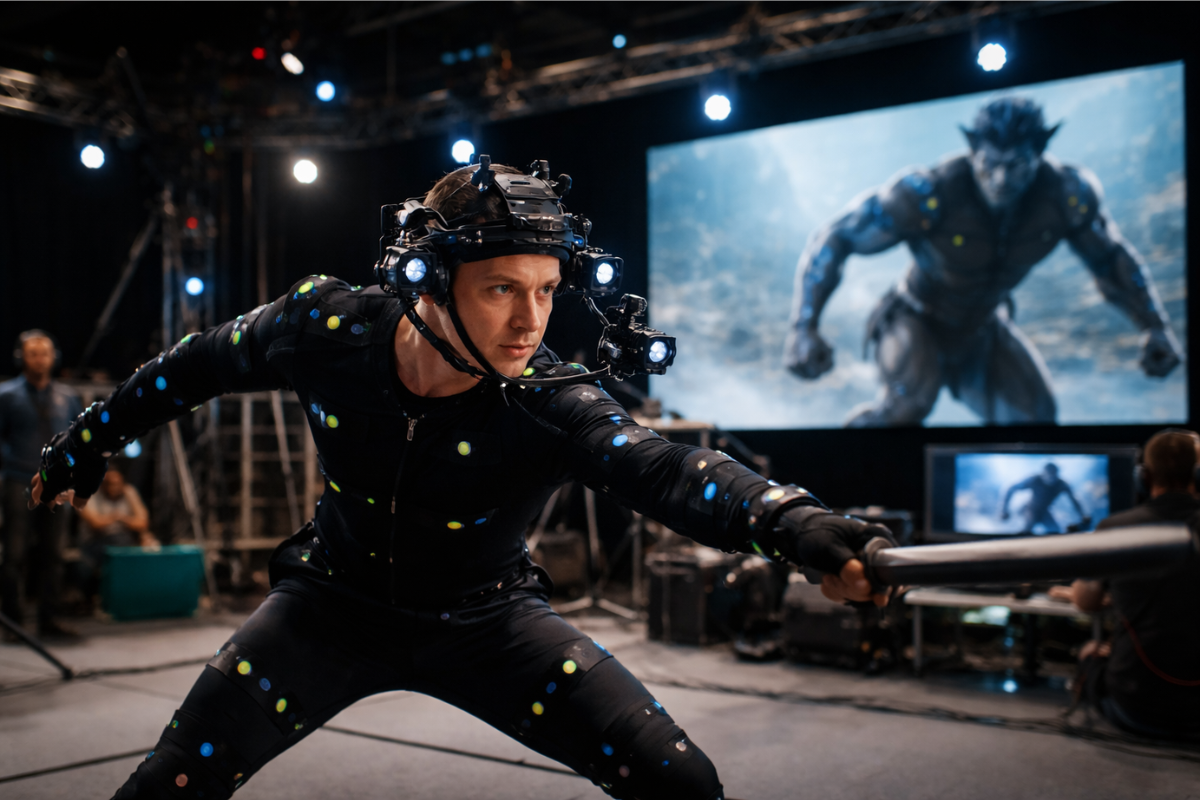 O que é Motion Capture e como ela é usada nos filmes e séries?